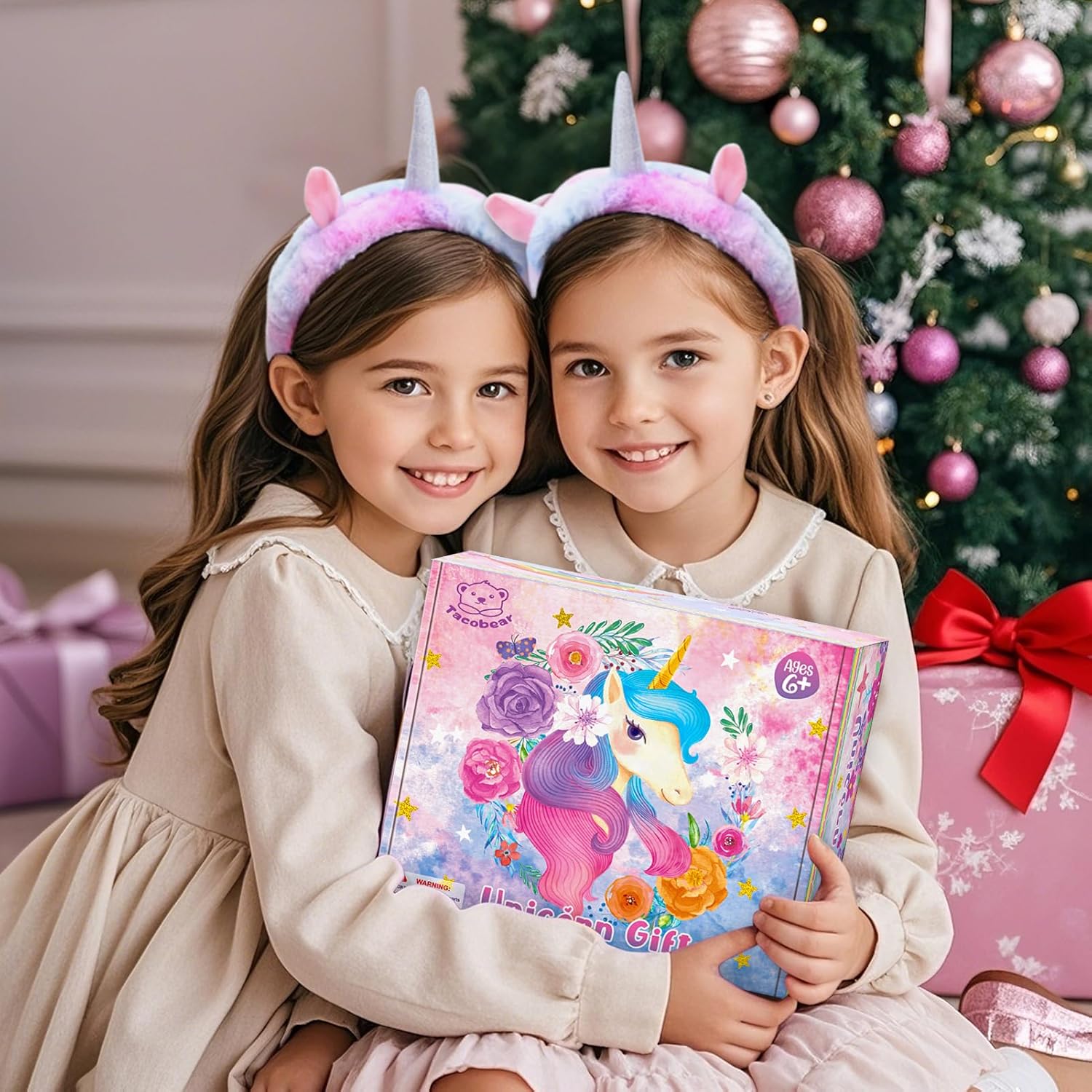 Tacobear Unicorn Gift Set for Girls 6-10 Years