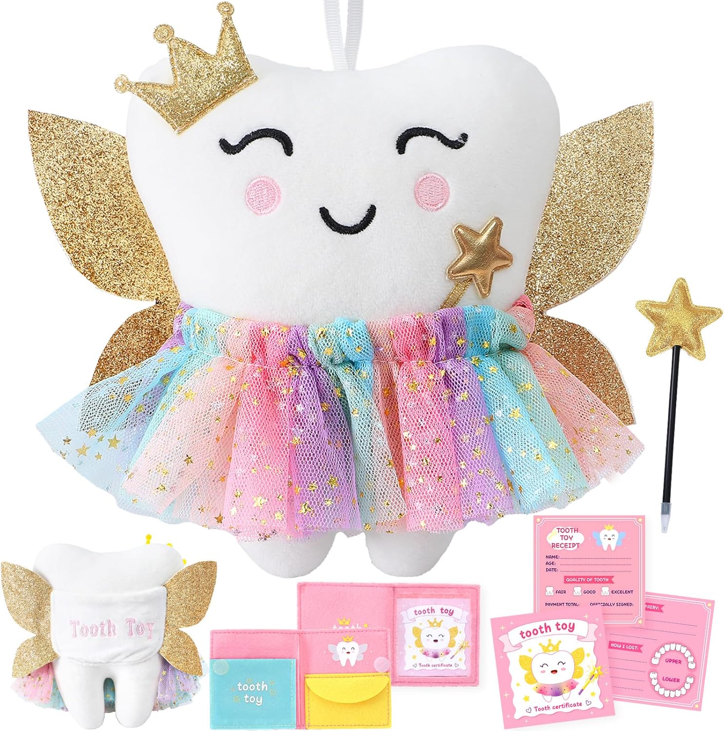 GC Kids Tooth Pillow Toy Set 5 Pieces