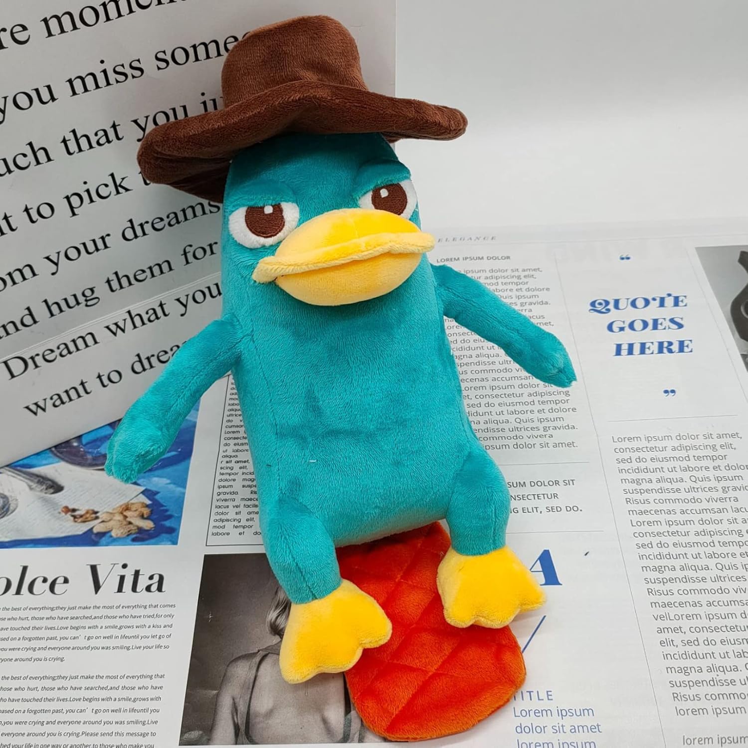 Perry The Platypus Plush Toy for Kids 1