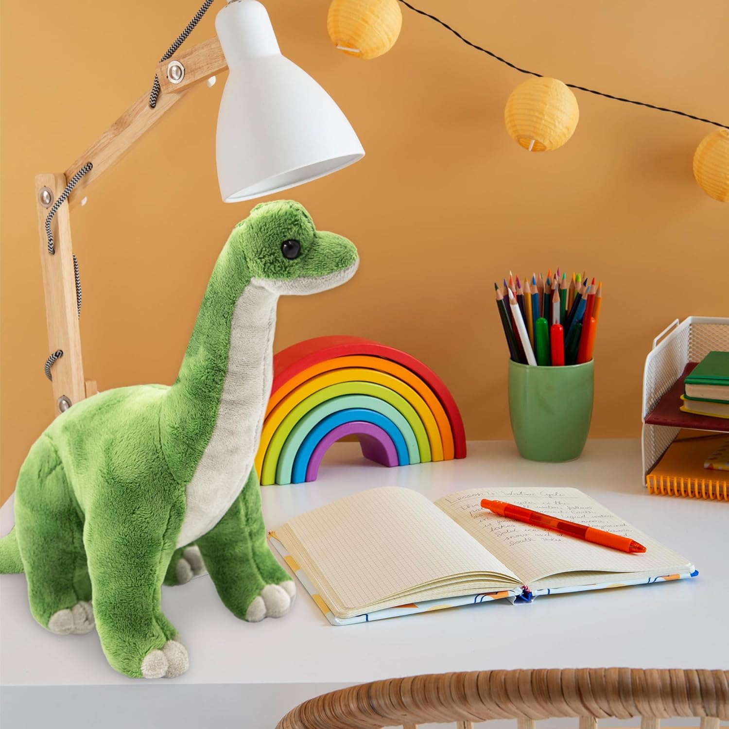 ArtCreativity Big Cozy Plush Brachiosaurus Dinosaur