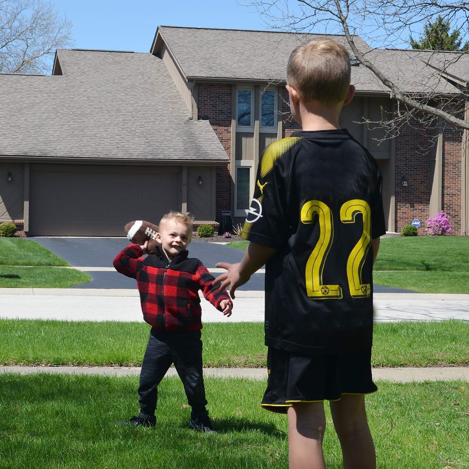 CatchStar Football Plush Baby Room Decor