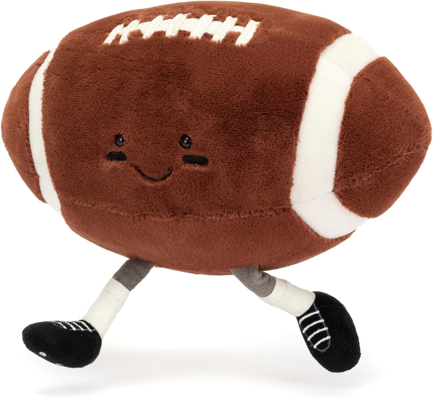 OSOCU Football Tactile Plush Buddy with Expressive Mouth and Double-Suture Feet 1
