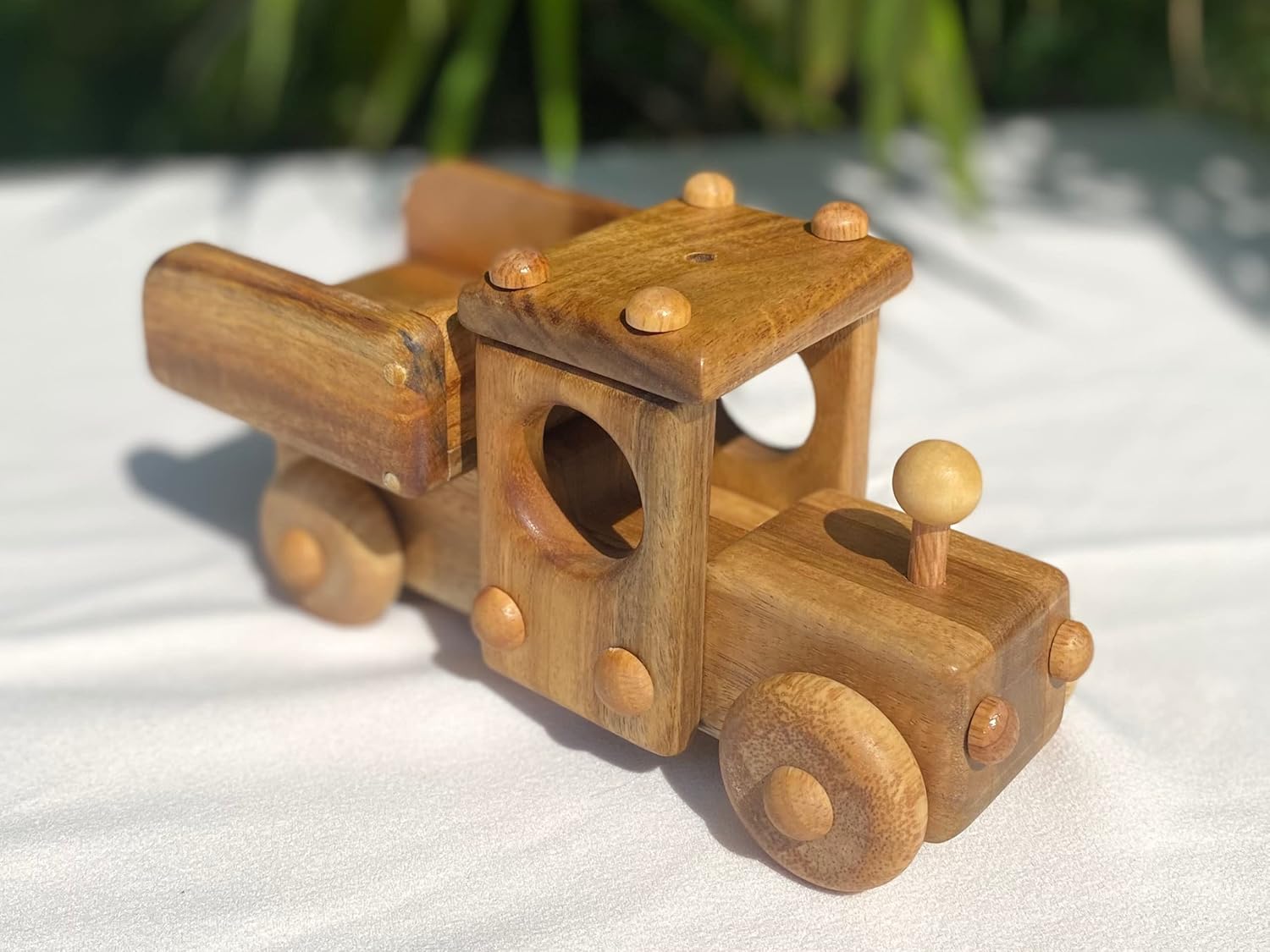 Wooden Truck Toy Personalized for Toddlers