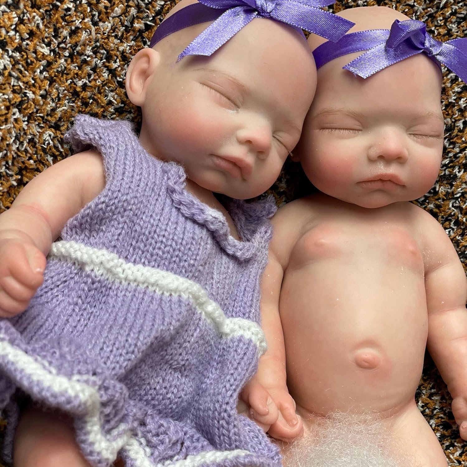 Abenduot 10inch Realistic Baby Doll Girl