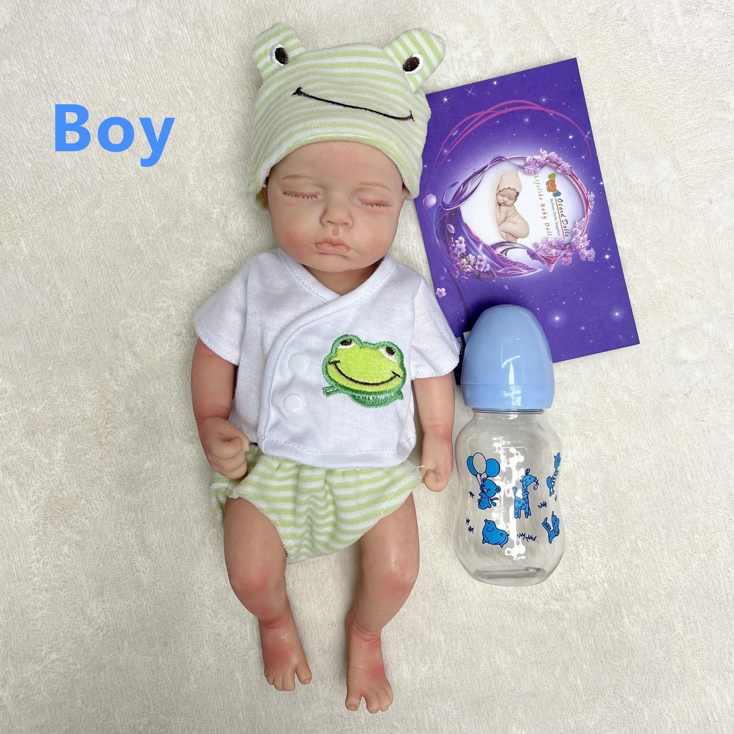 OtardDolls Realistic 12 Inch Reborn Baby Silicone Doll