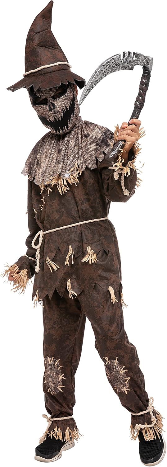 Spooktacular Creations Halloween Boys Scarecrow Costume for Kids