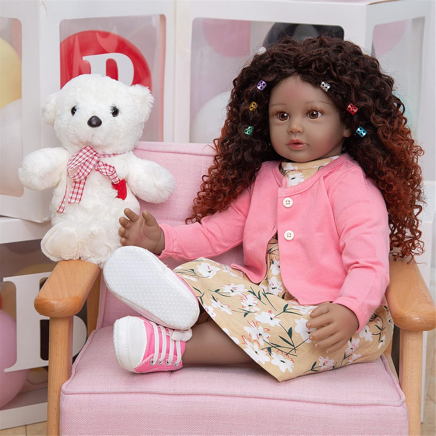 Leybold Reborn Baby Doll 24Inch Lifelike Handmade Silicone