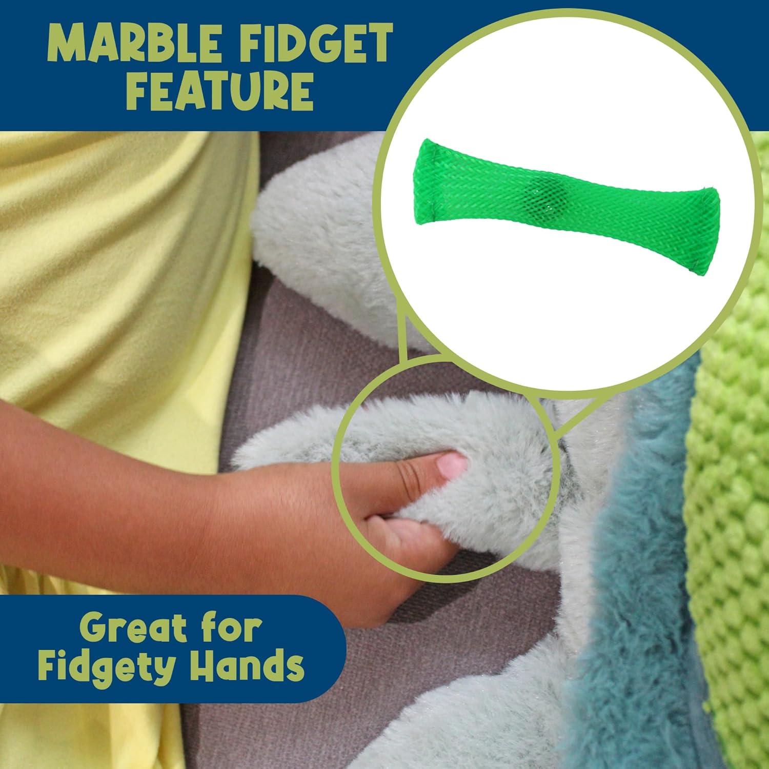 MEAVIA Weighted Sensory Sea Turtle Lap Pad 1