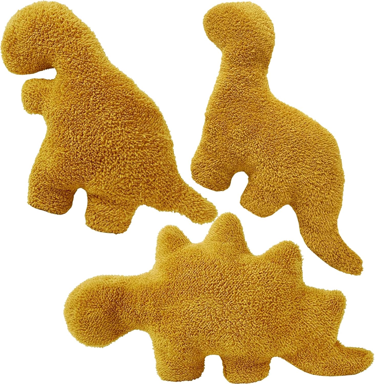 Aucess Dino Chicken Nugget Pillow 24in