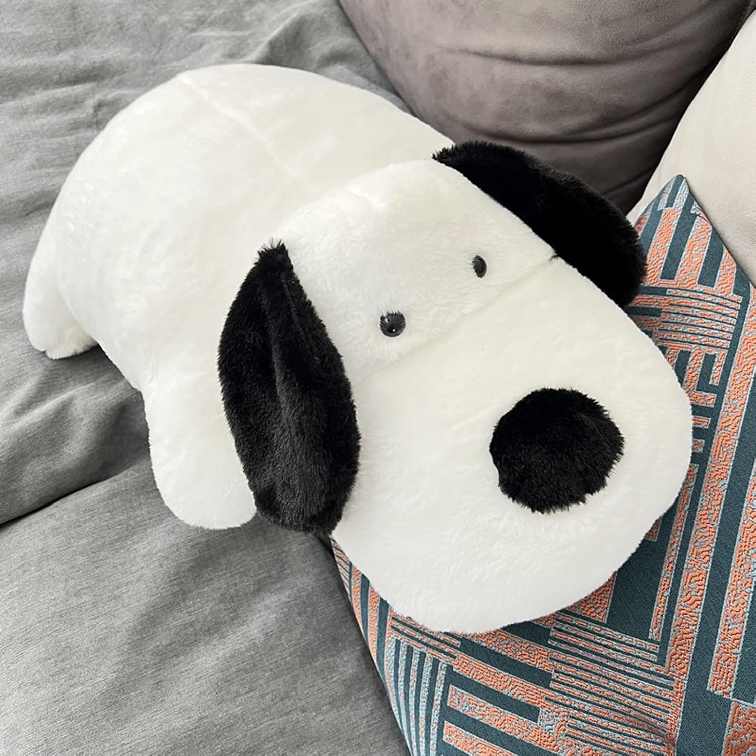 Haengbuk Soft Puppy Plush Pillow 393in Cute Dog Hugging Toy