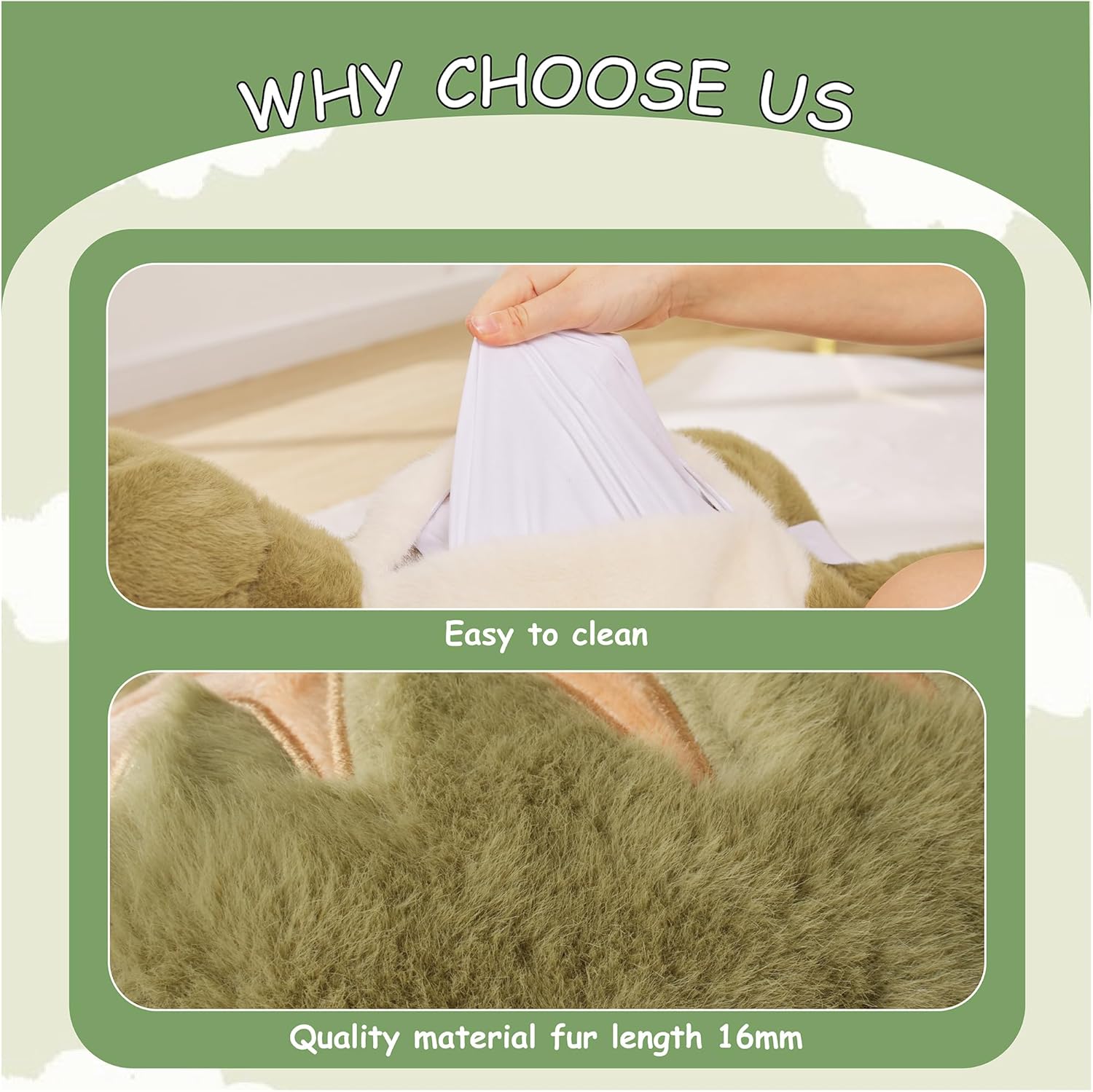 GILFWM Weighted Dino Plush Toy Pillow 5 lbs Ultra-Soft