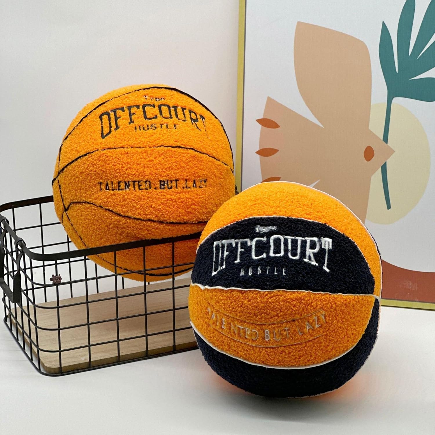 2023 New Basketball Pillow 11 Teddy Fleece Plush Decor