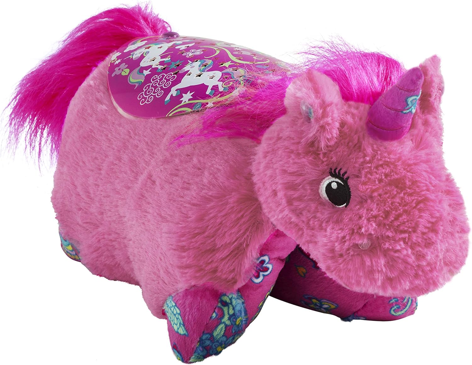 Pillow Pets Pink Unicorn Nightlight Plush 11 Inch