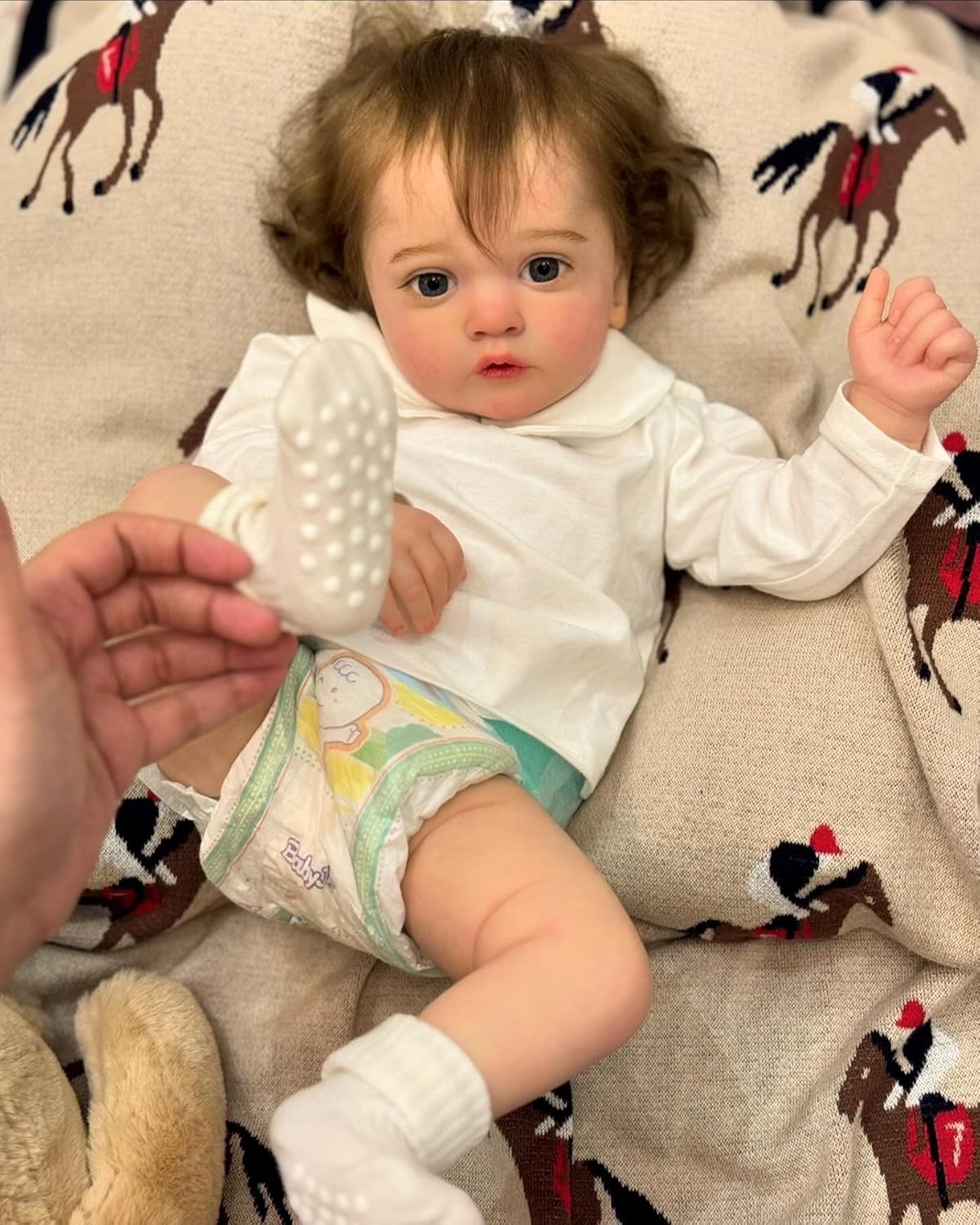 Cosheng 23Inch Handmade Reborn Baby Girl Doll