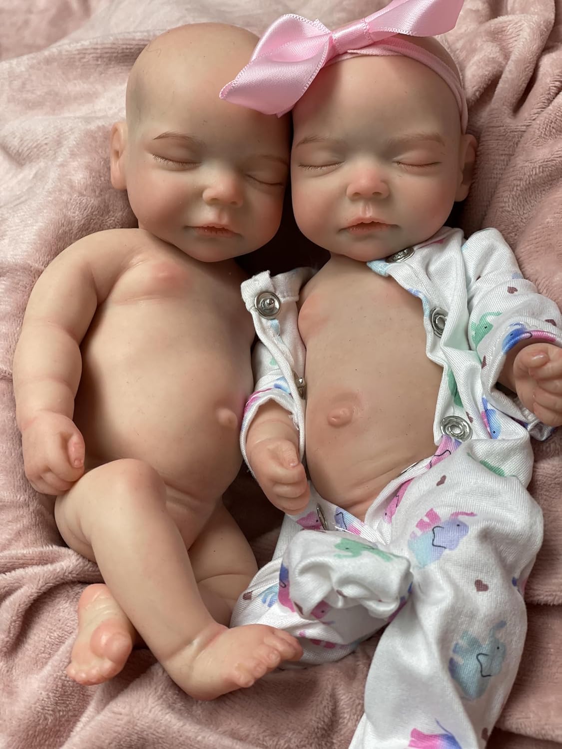 Abenduot 10inch Realistic Silicone Reborn Baby Doll