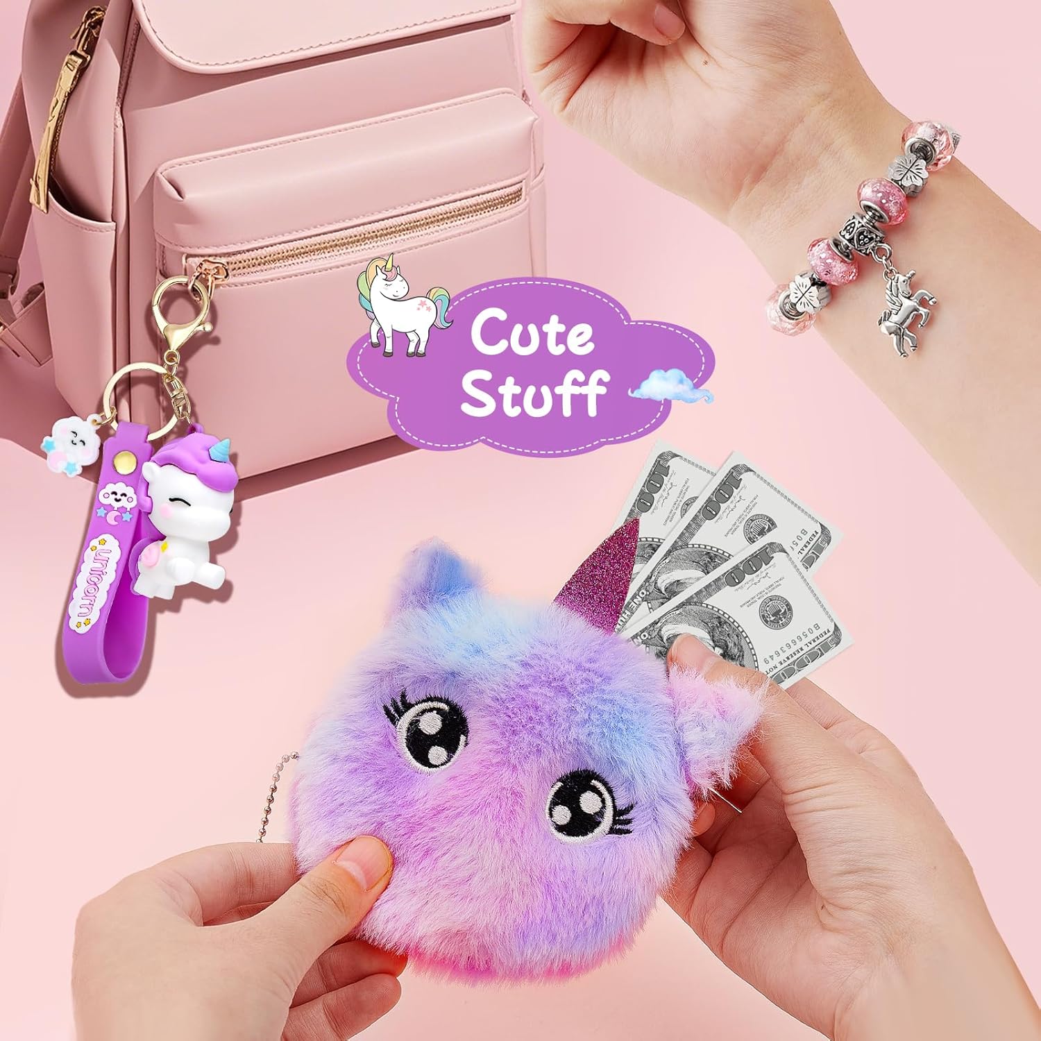 Tacobear Unicorn Gift Set for Girls 6-10 Years