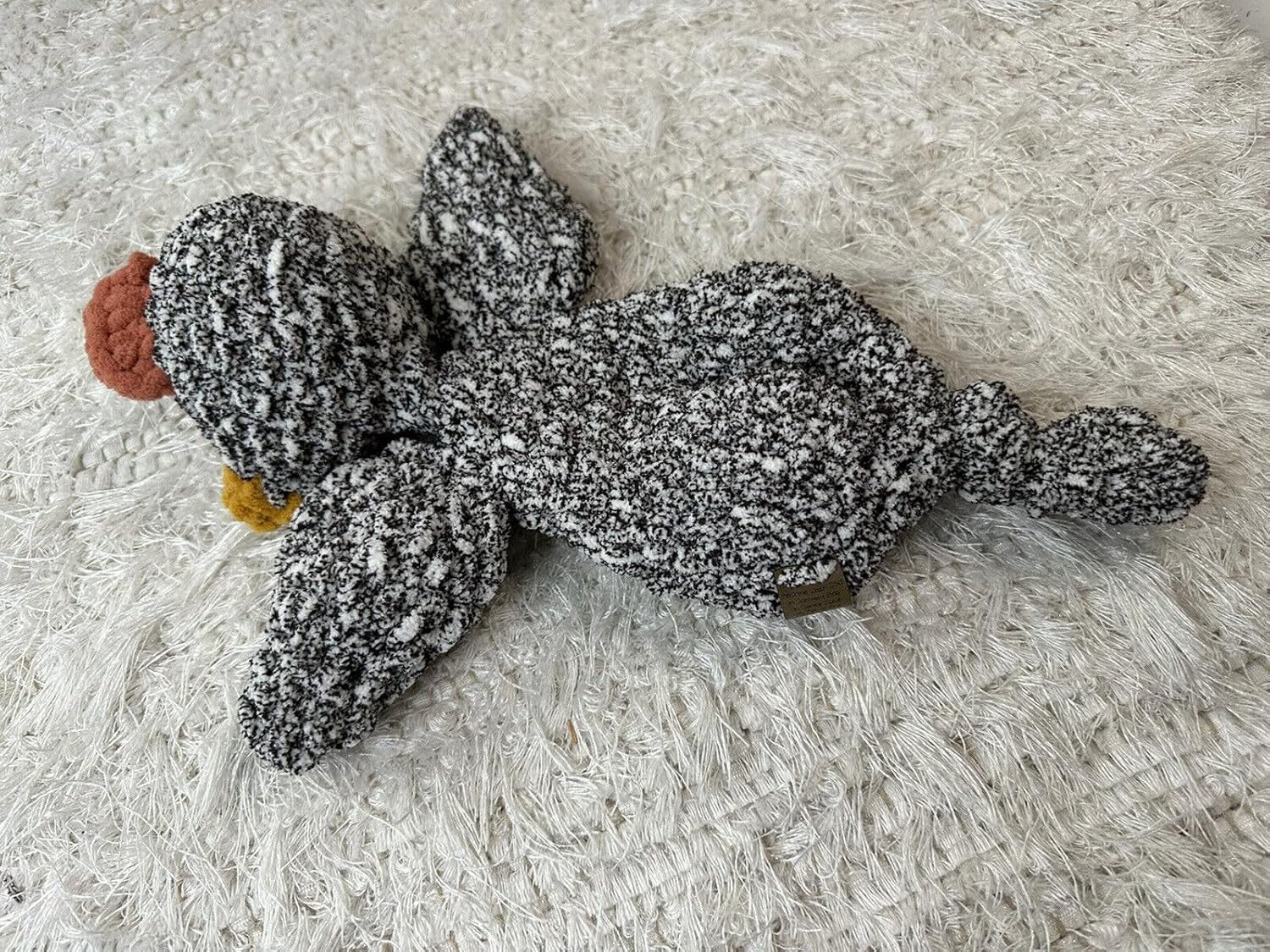 Handmade Infant Toddler Crochet Chicken Snuggler Lovey Blankie