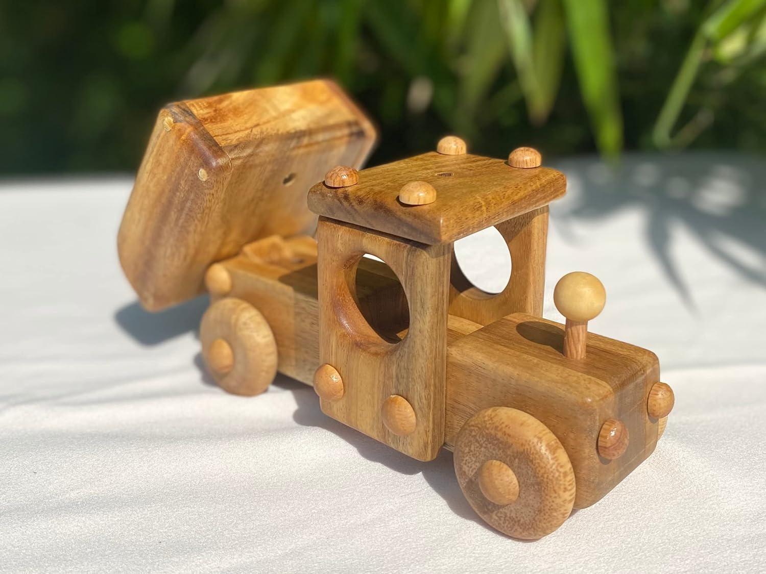 Wooden Truck Toy Personalized for Toddlers