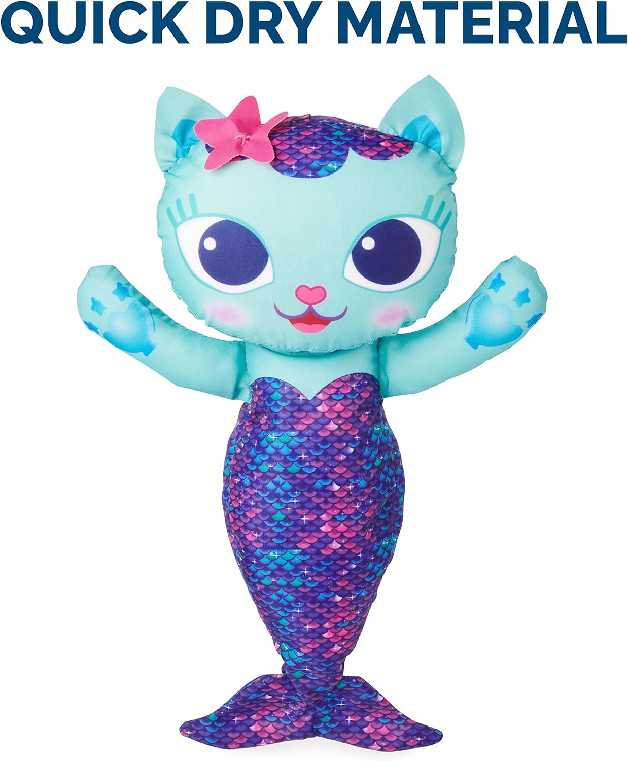 SwimWays Gabbys Dollhouse Mercat Bath Huggable