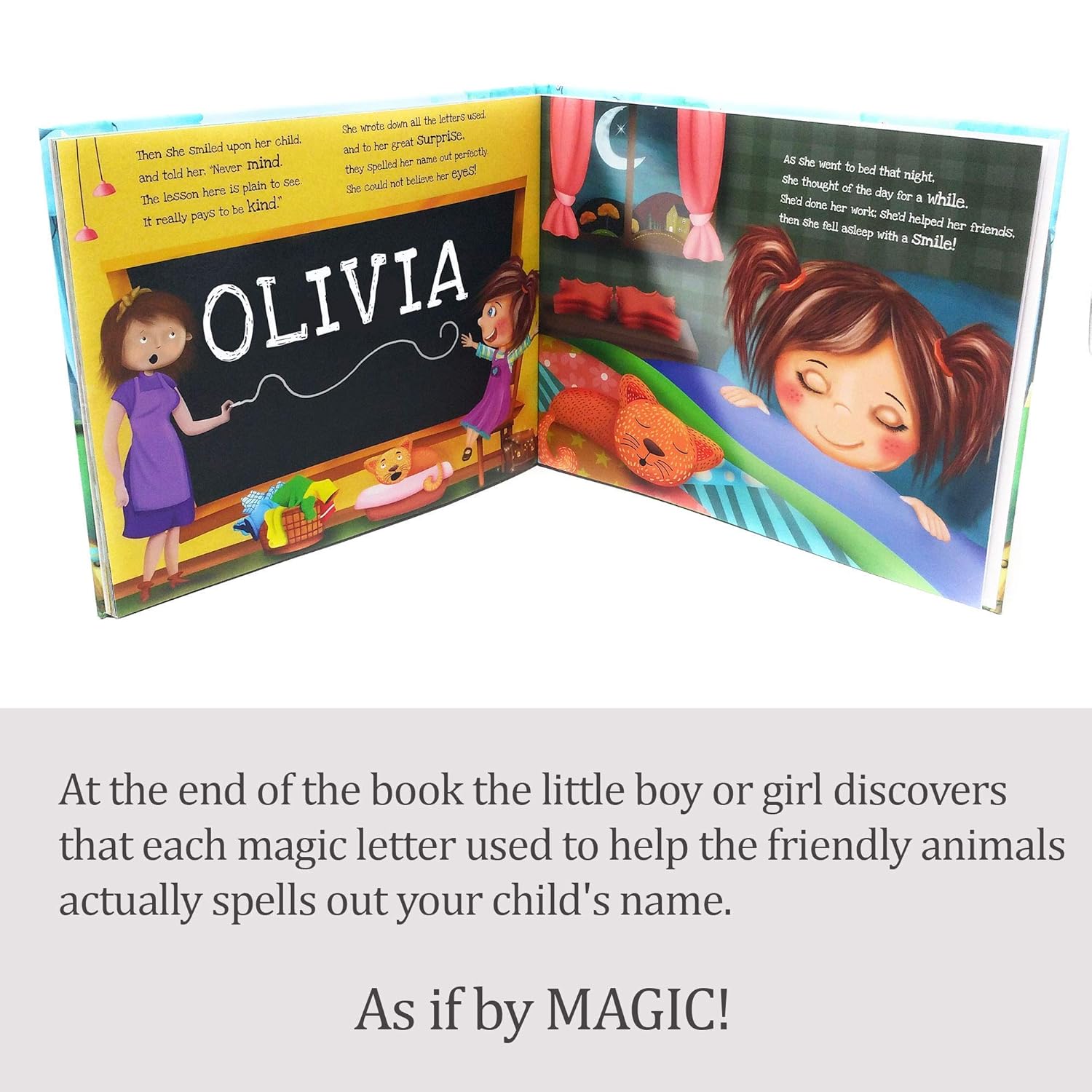 Personalized Story Book for Kids - Unique Custom Gift