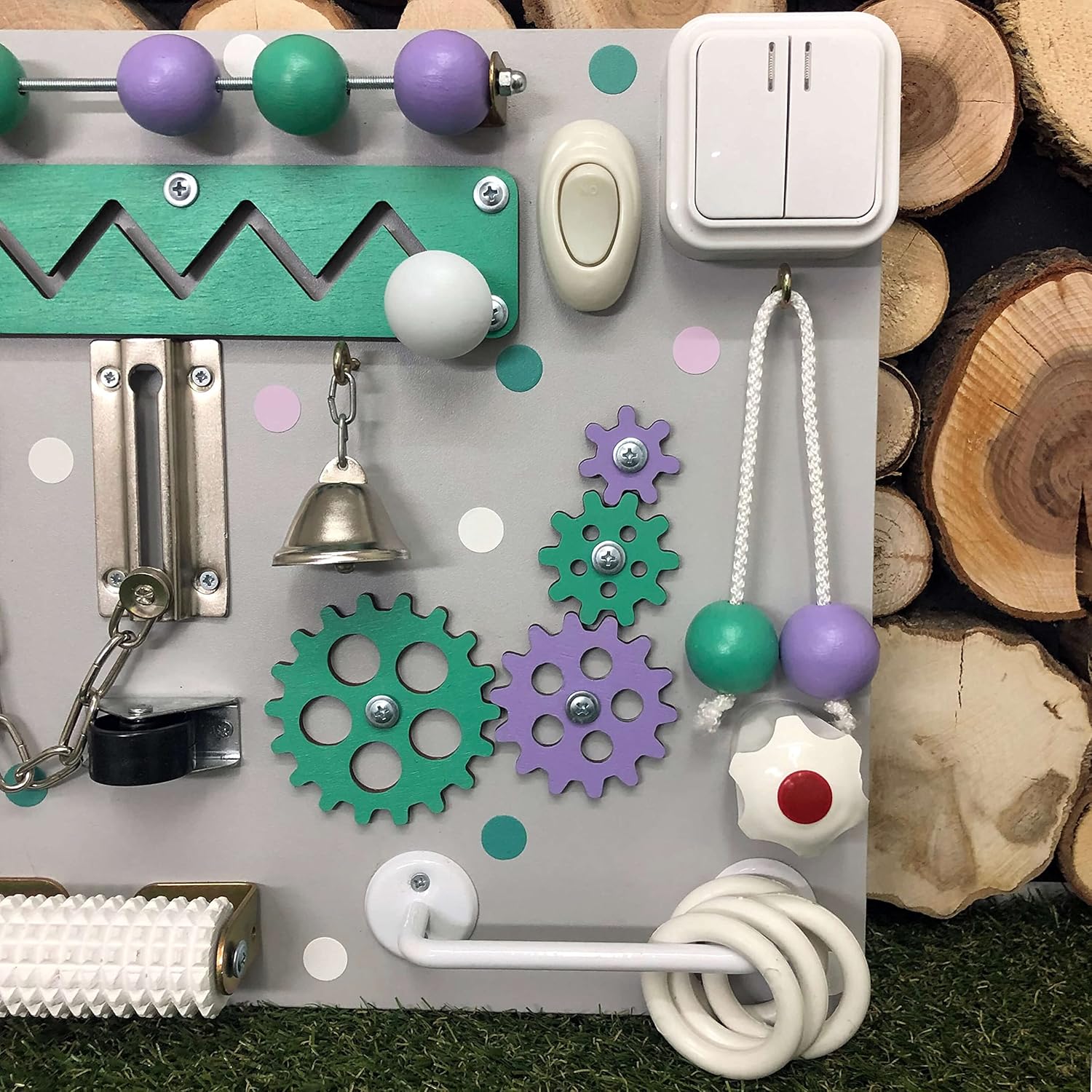 1 2 3 Year Old Girl Gift Busy Board