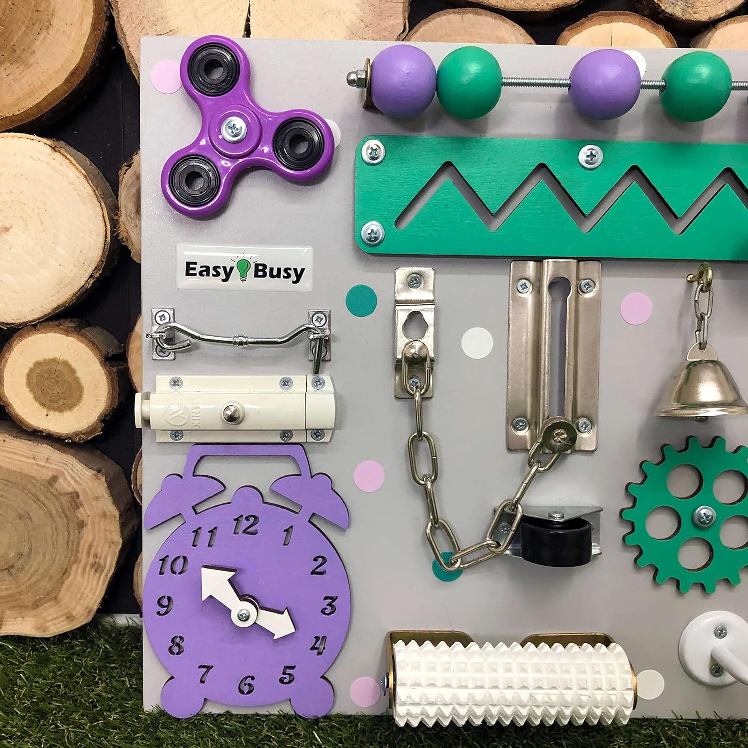 1 2 3 Year Old Girl Gift Busy Board