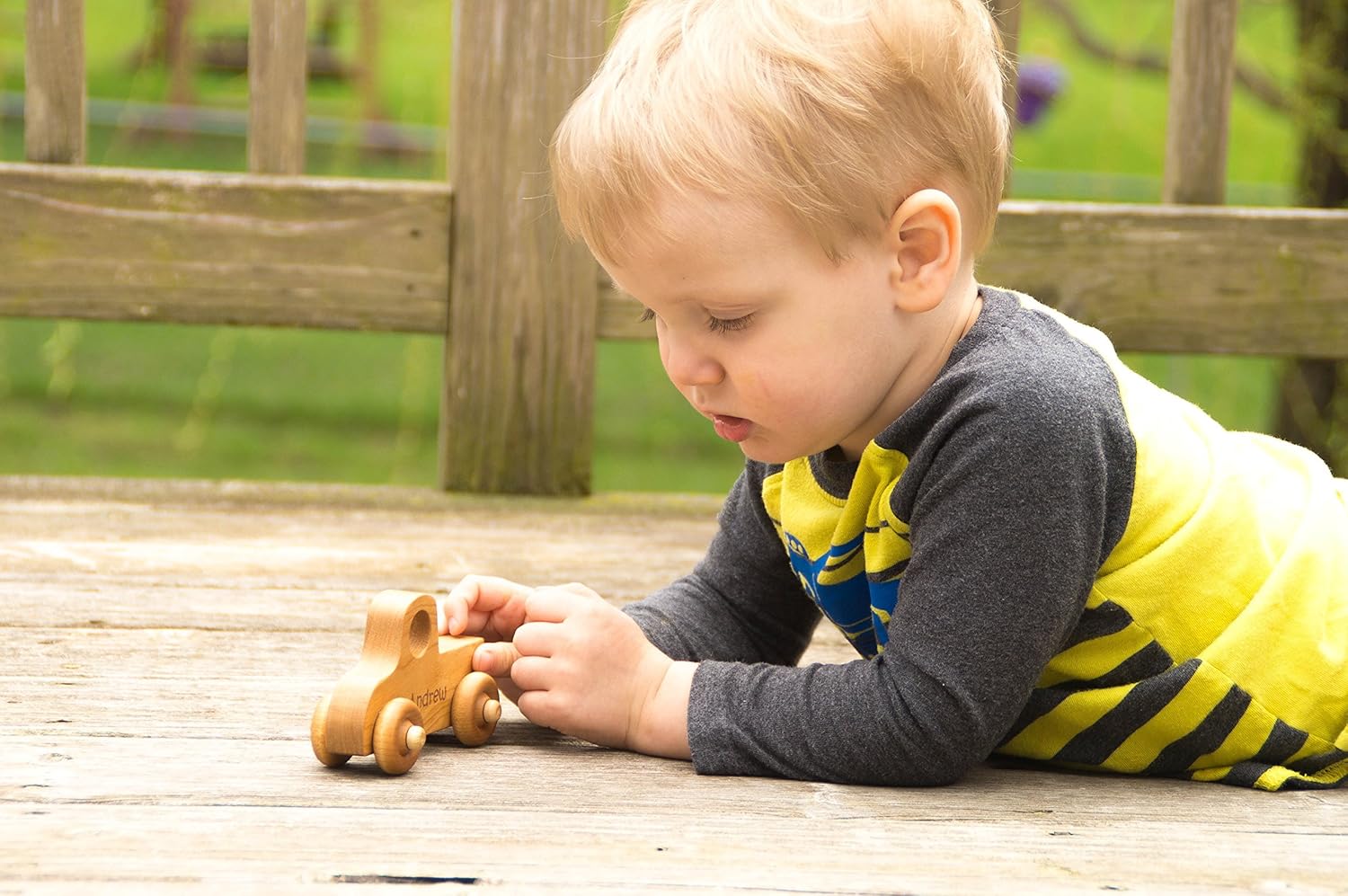 Little Wooden Wonders Wooden Toy Truck for Kids