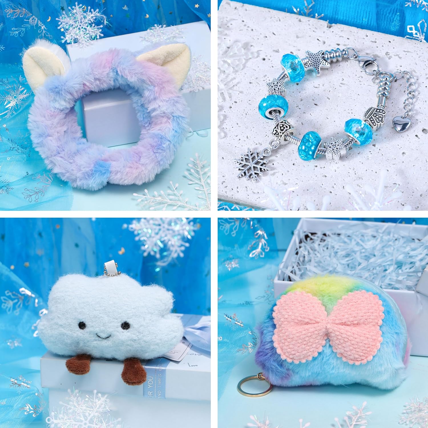 Golray Frozen Themed Plush Pillow Set for Girls