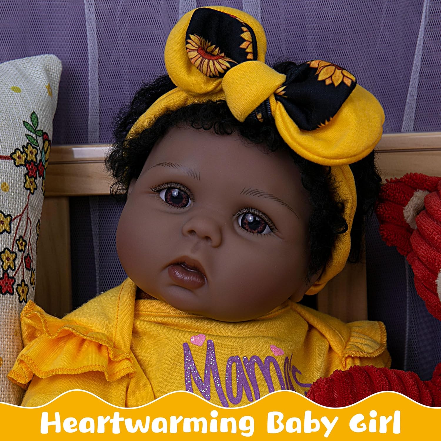 EKOKIZ Realistic 22-Inch Baby Doll with Accessories