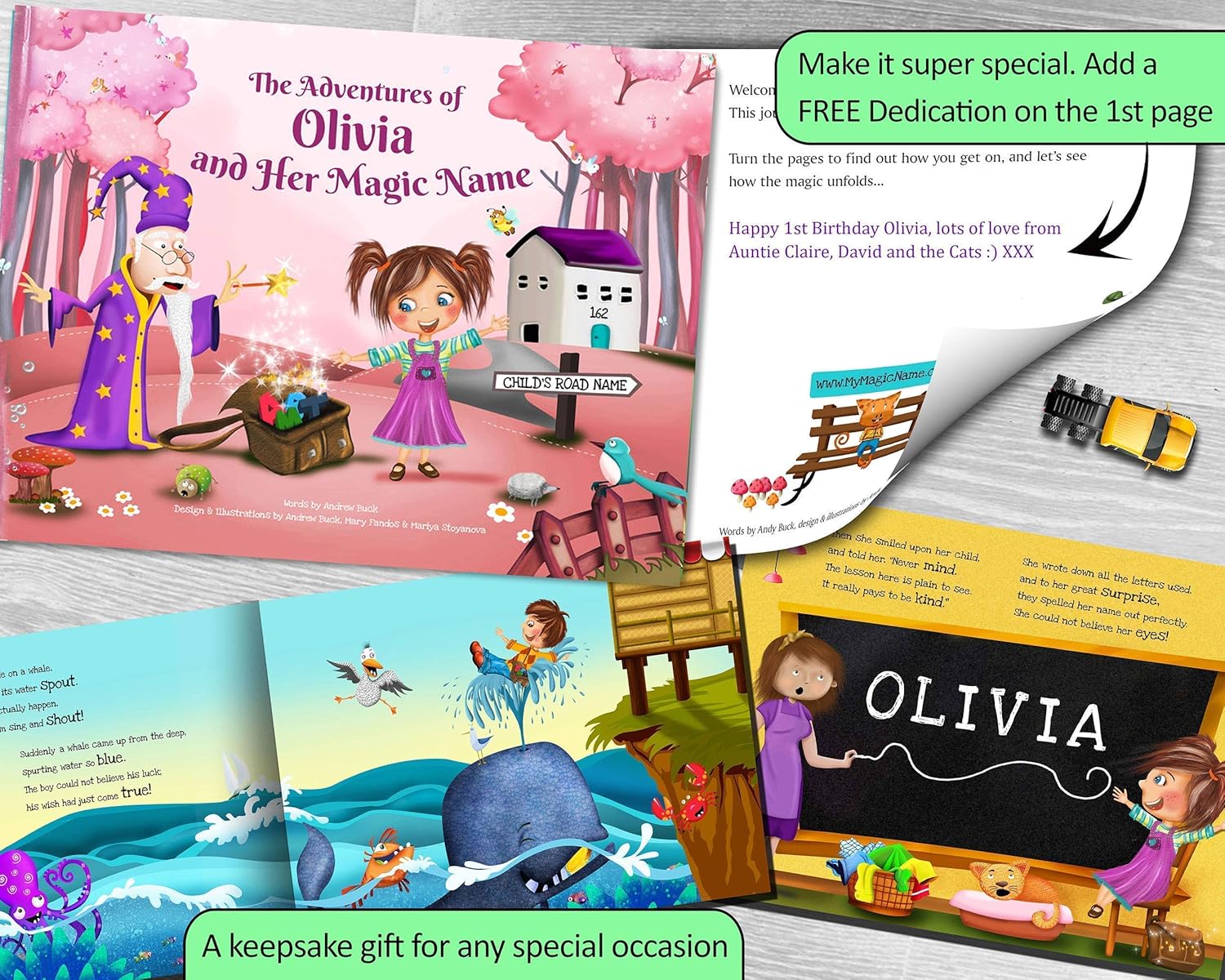 Personalized Story Book for Kids - Unique Custom Gift
