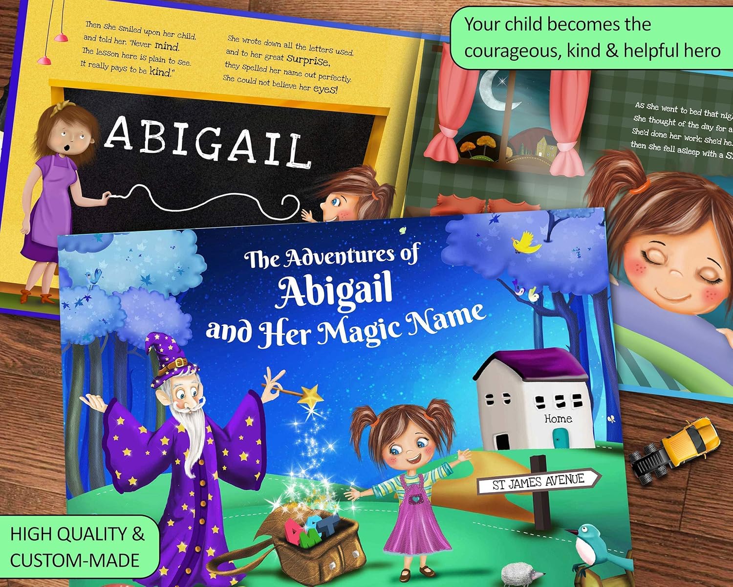 Personalized Story Book for Kids - Unique Custom Gift