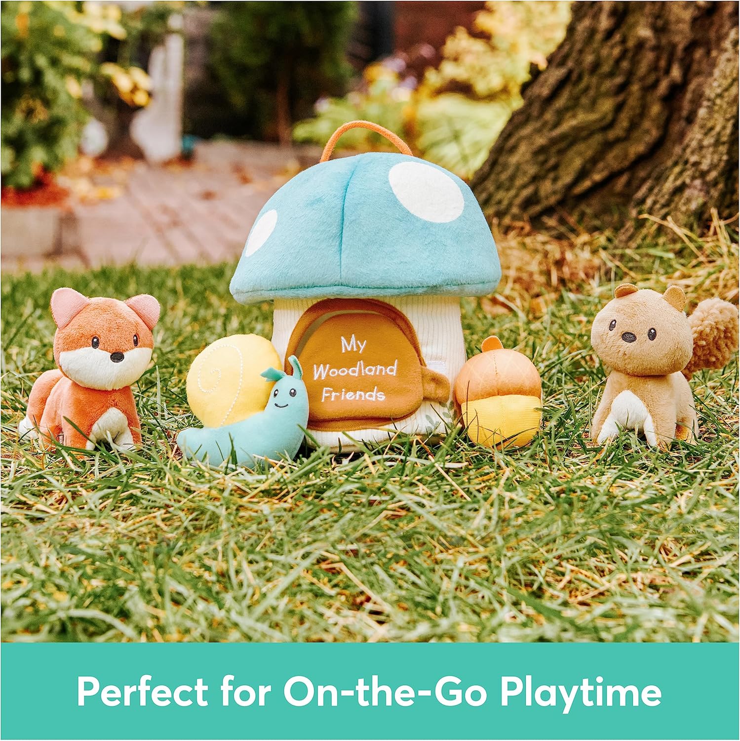 GUND Baby Playset My Woodland Friends 5-Piece Plush Toy Set