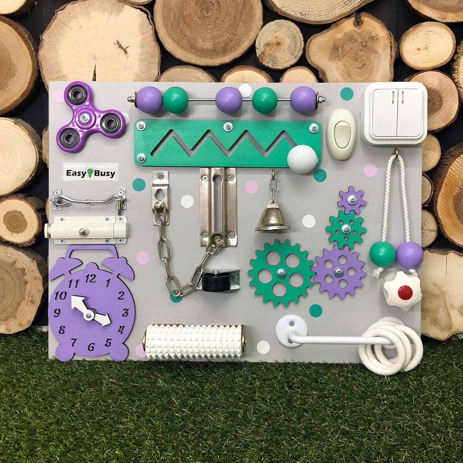 1 2 3 Year Old Girl Gift Busy Board