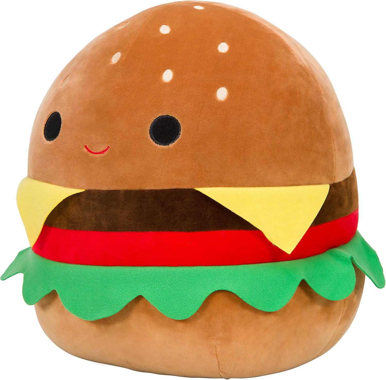 Squishmallows 16-Inch Carl The Cheeseburger Plush