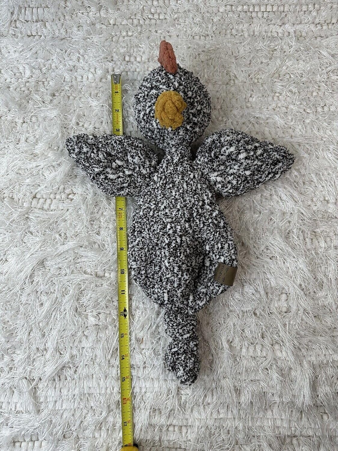 Handmade Infant Toddler Crochet Chicken Snuggler Lovey Blankie