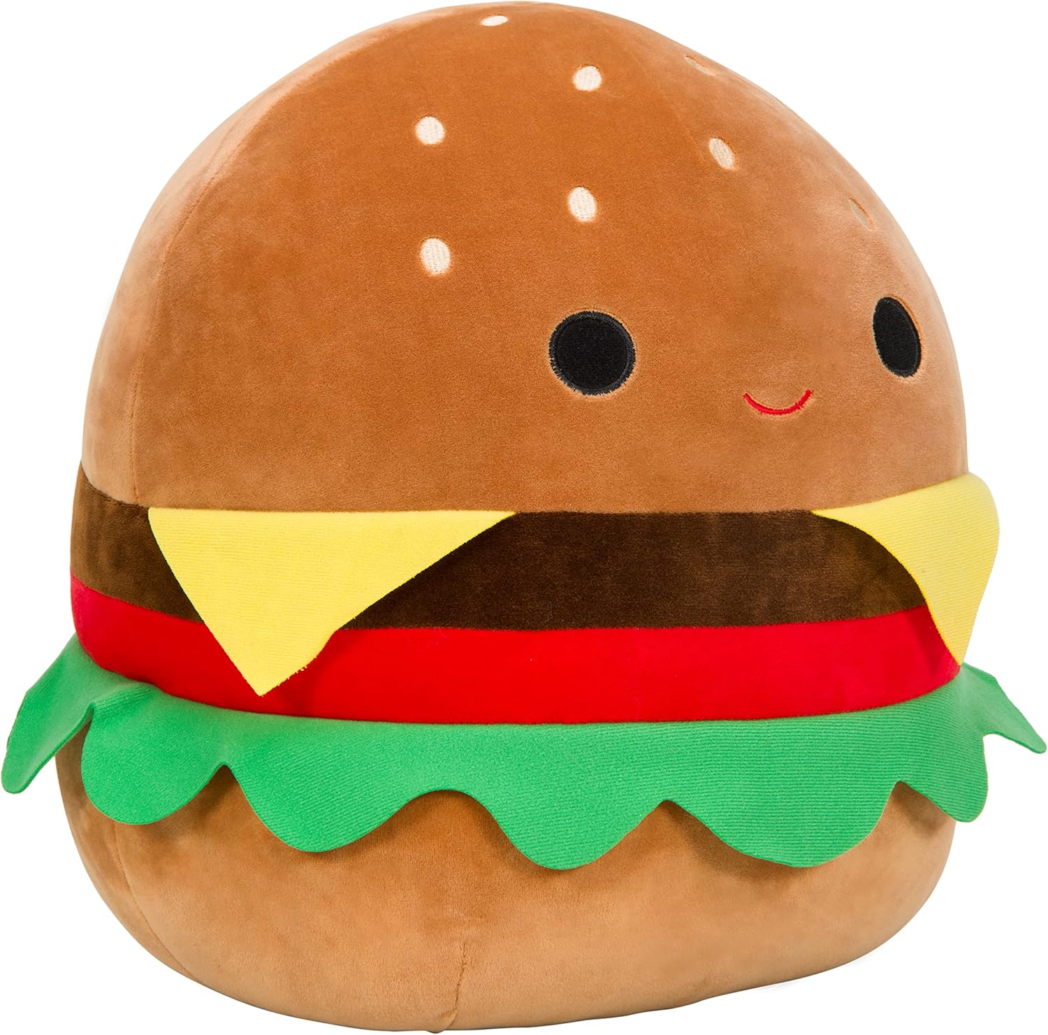 Squishmallows 16-Inch Carl The Cheeseburger Plush