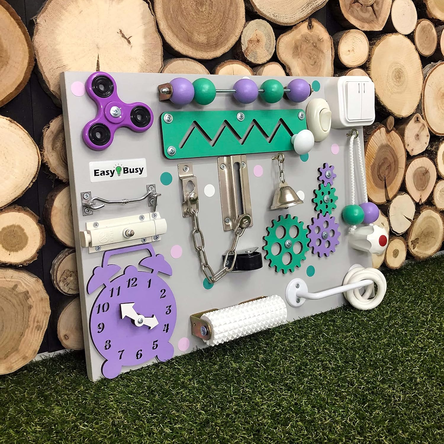 1 2 3 Year Old Girl Gift Busy Board
